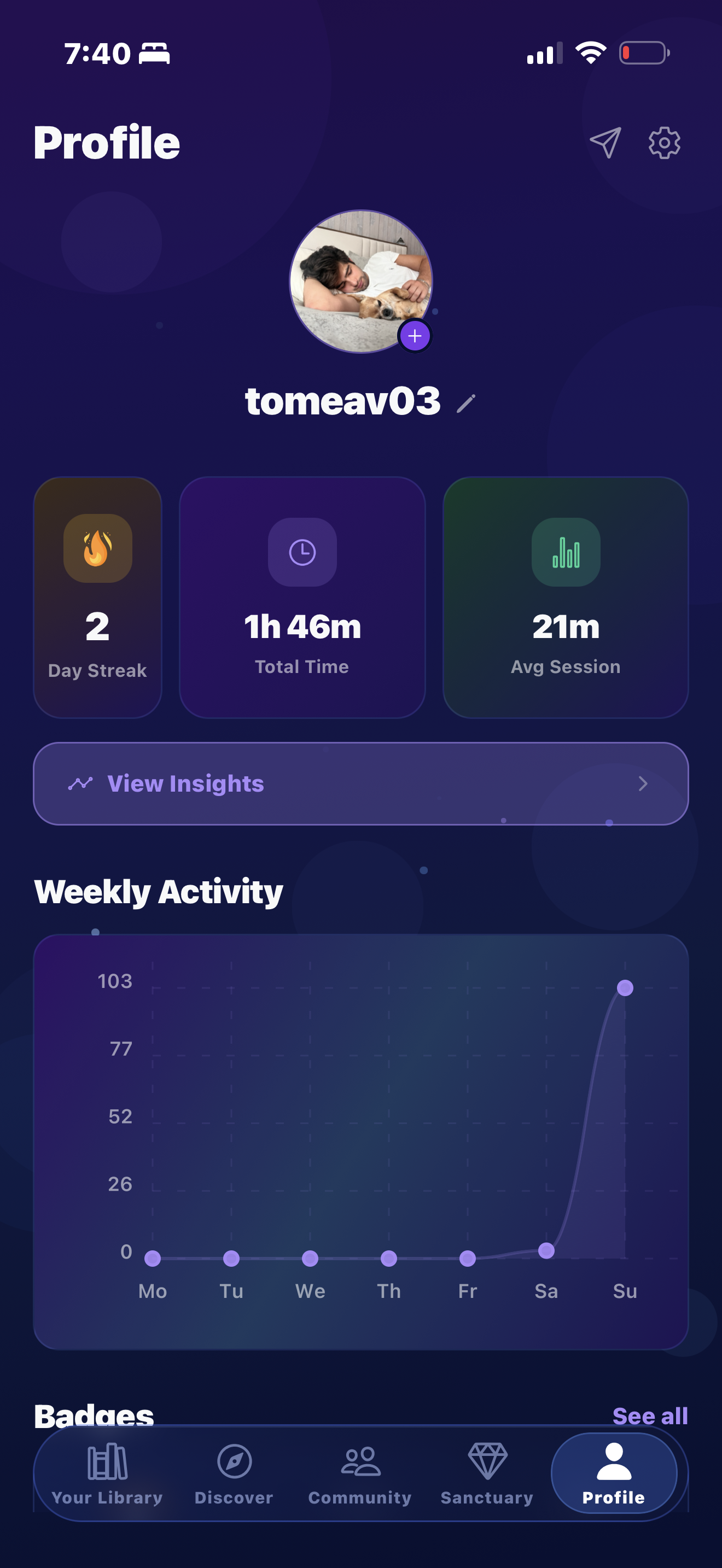 Your Profile & Stats
